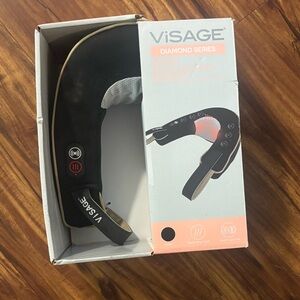 Sage Visage Diamond Series Neck Massager - Black and Gray